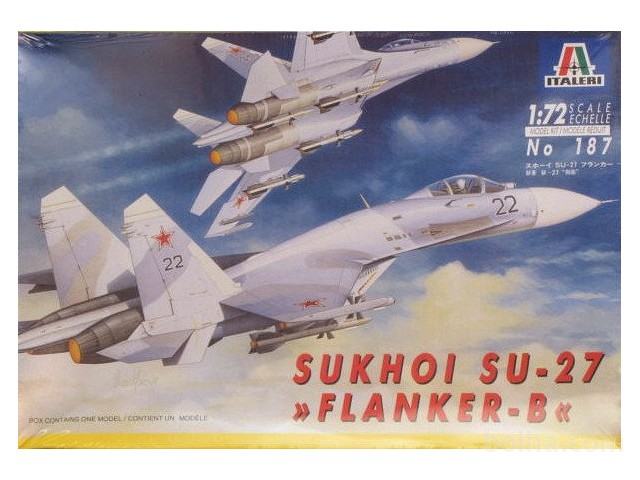 Maketa letalo Su-27 Flanker-B Sukhoi Suhoj