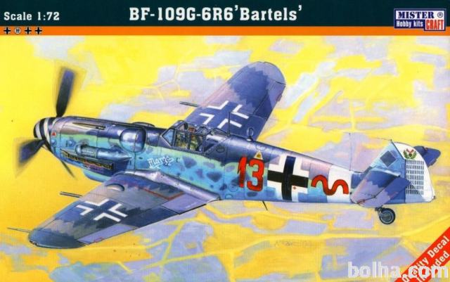 Maketa Messerschmitt Bf 109 G-6R6 Bartels