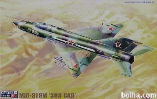 Maketa MiG-21SM MiG-21 MiG
