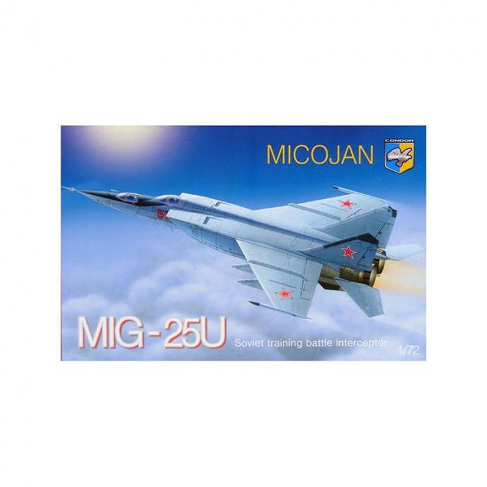 Maketa MiG-25 U Soviet interceptor 1/72 1:72