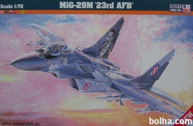Maketa MIG-29 M 23rd AFB MiG