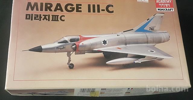 Maketa Mirage III C IDF 1/48