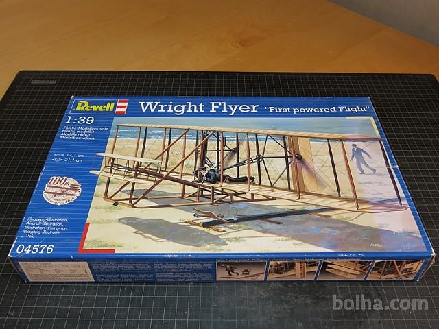 Maketa Wright Flyer 1903, merilo 1/39