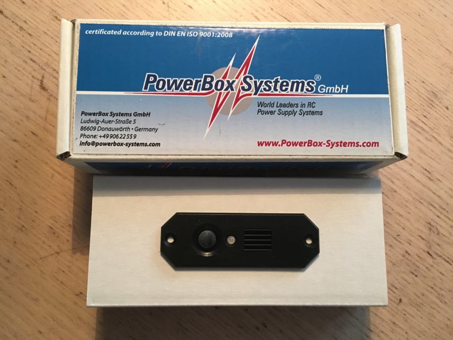 PowerBox DigiSwitch stikalo za visokonapetostne servomotorje NOV!
