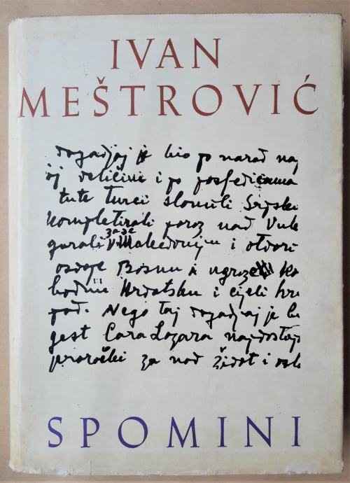 SPOMINI, Ivan Meštrovič