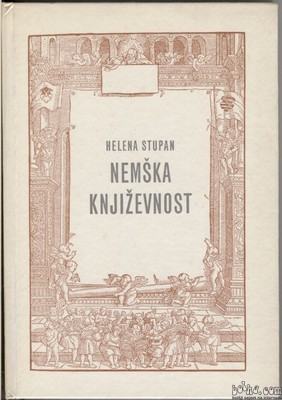 Nemška književnost - Stupan, MK1968, 14x20cm, 184 str