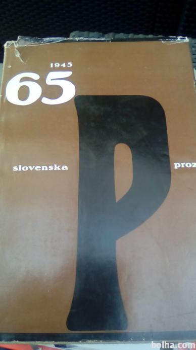 SLOVENSKA PROZA 1945 65 Kmecl