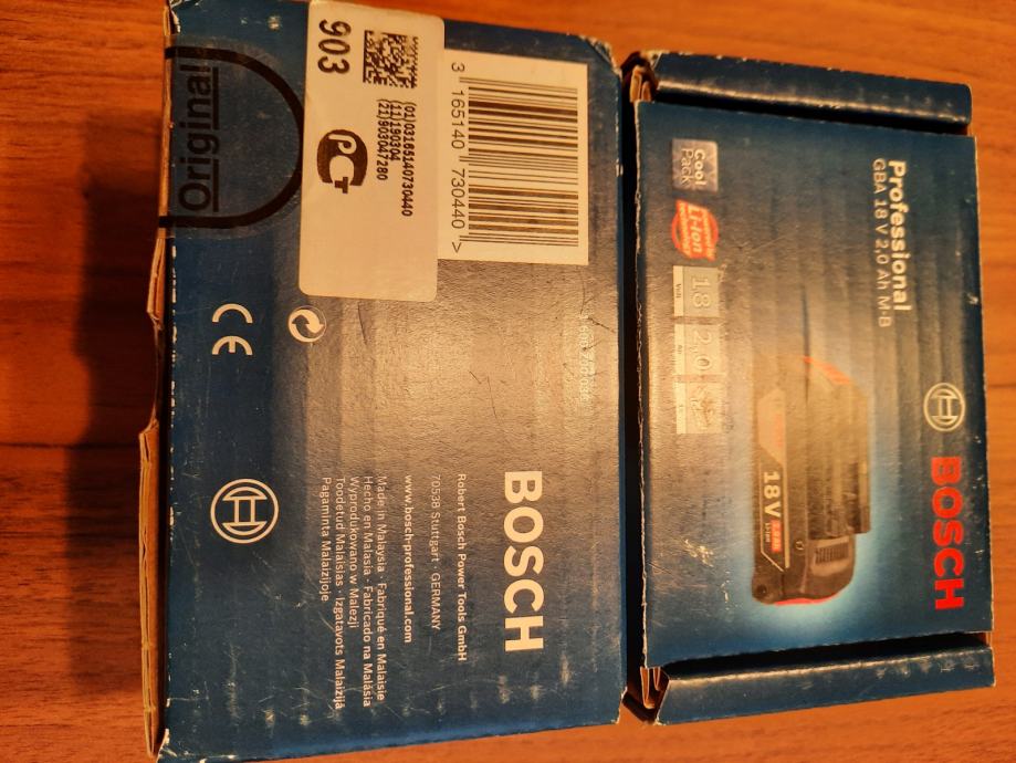 BOSCH Professional GBA 18V 2,0 Ah M-B