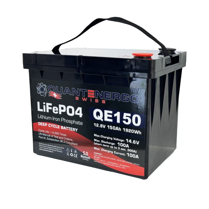 Solarni LiFePo4 baterijski hranilnik, baterija, akomulator, 150Ah 12V