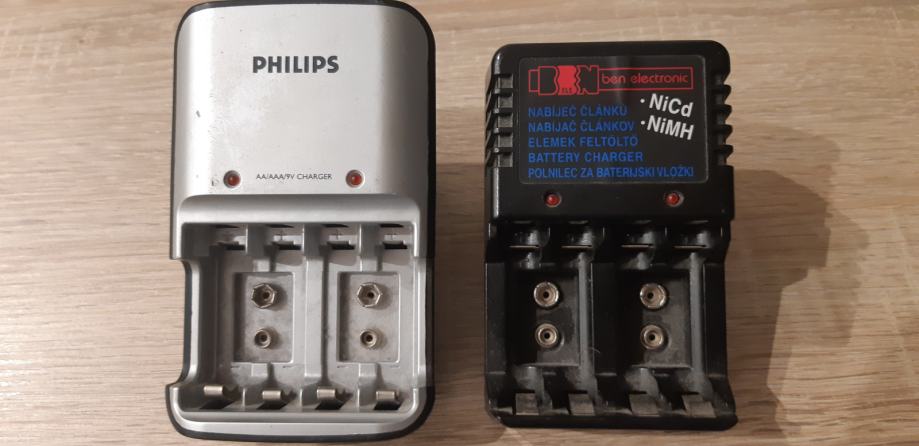 Univerzalna polnilca baterij Philips in Ben Electronic
