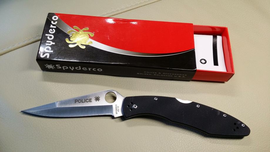 Nož Spyderco C07P Police NOV