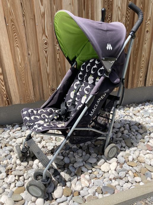 Otroški voziček Maclaren (marela) + dežna prevleka