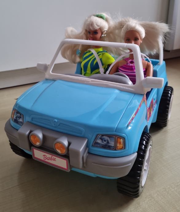 Barbie avto jeep s punčkami