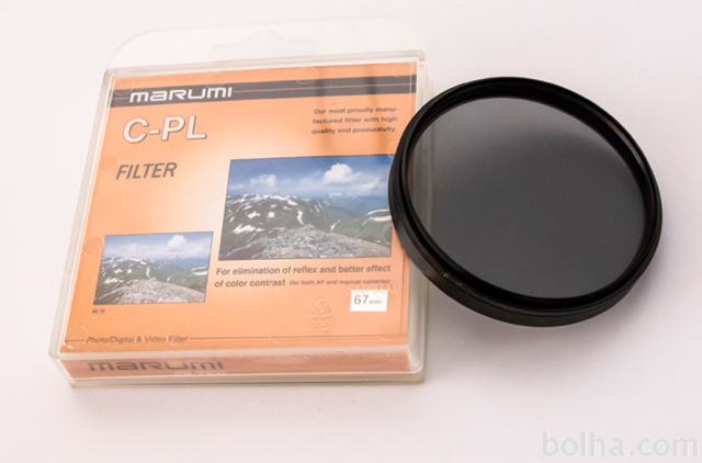 C-PL cirkularno-polarizacijski filter premer 67mm