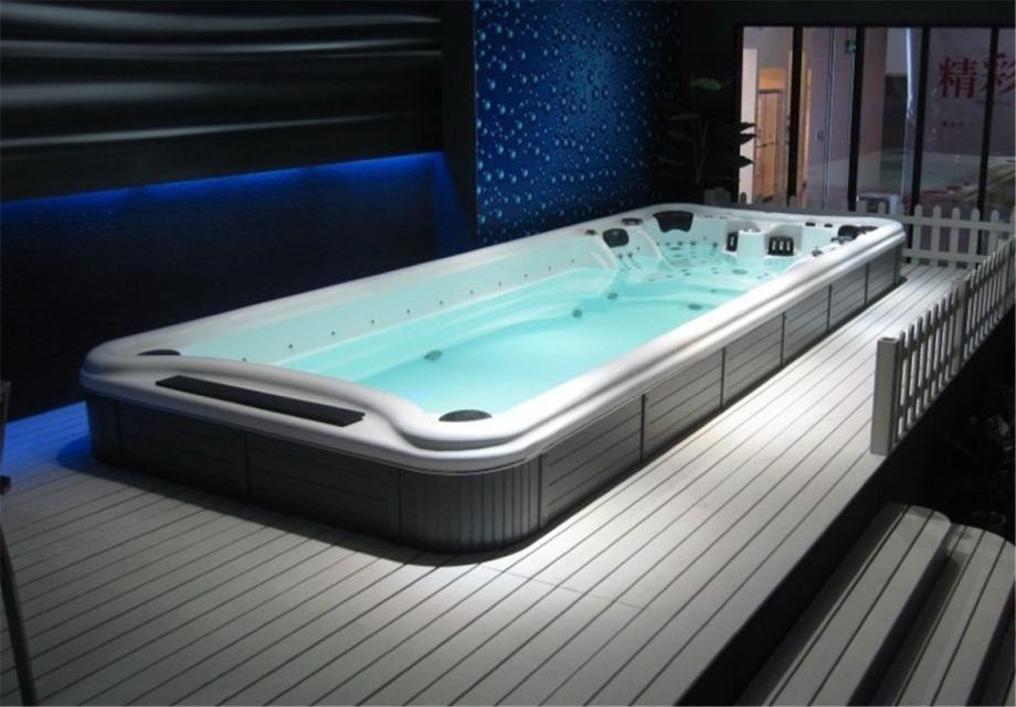 Masažni bazen, Proti tekoče plavanje, Swim Spa Amazon PREMIUM