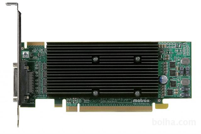 Graf.kartica Matrox M9140 LP PCIe x16+adapter 4xDVI