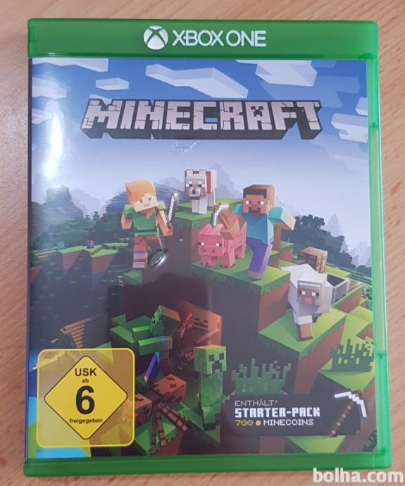 Minecraft igrica za Xbox One nova