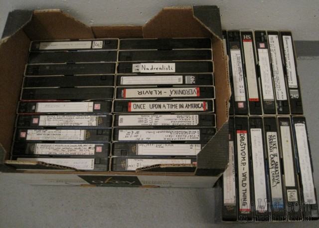 Različne rabljene presnemljive VHS video kasete , TDK , Maxell , BA...