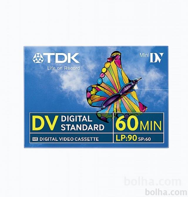 TDK video kaseta DV 60min
