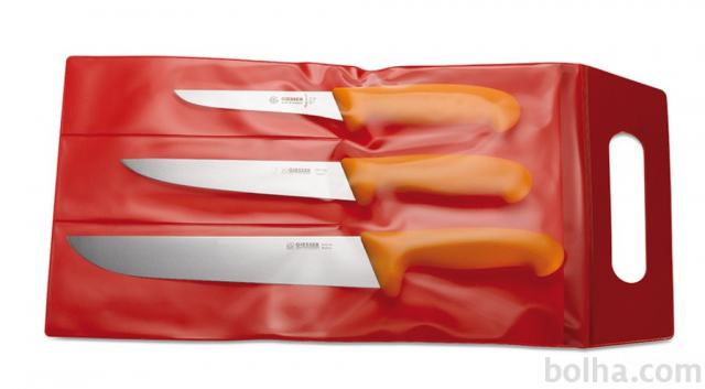 Komplet mesarskih nožev Griesser - 3 set rumeni