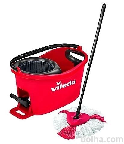 VILEDA Turbo Mop Colors 158694 rdeč komplet za čiščenje