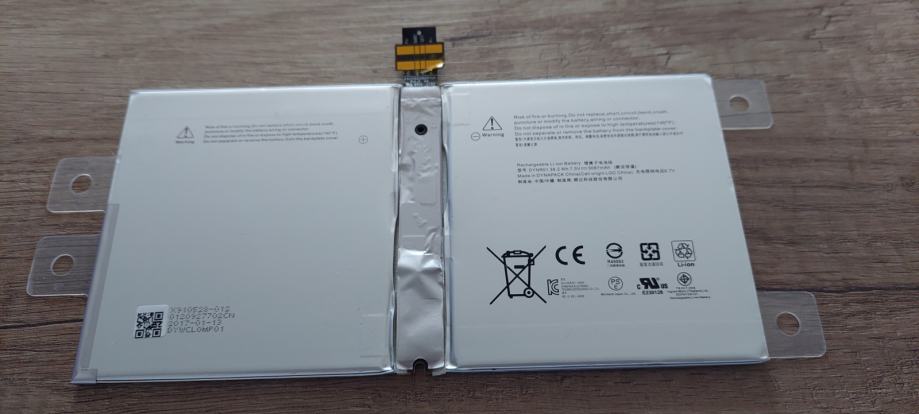 Originalna baterija za računalnik Microsoft Surface Pro 4 1724, NOVA