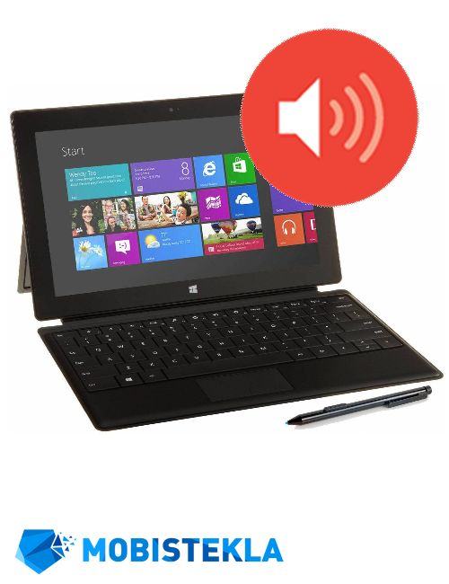 Microsoft Surface - popravilo zvočnika