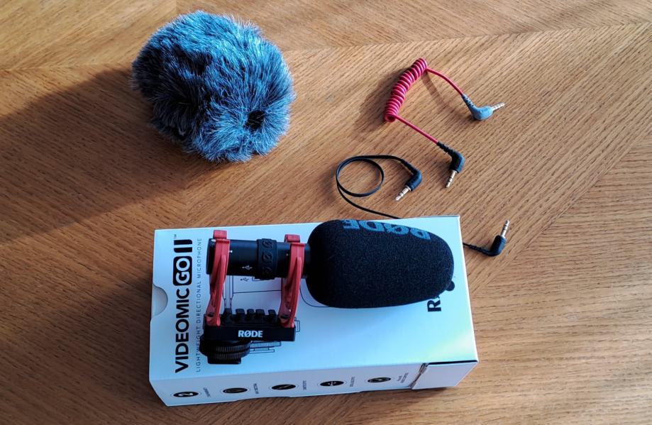RODE VideoMic GO II Shotgun Mikrofon + Dodatki