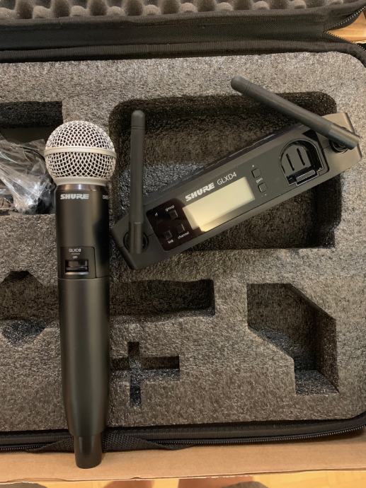 Shure GLXD SM58 brezžični mikrofon