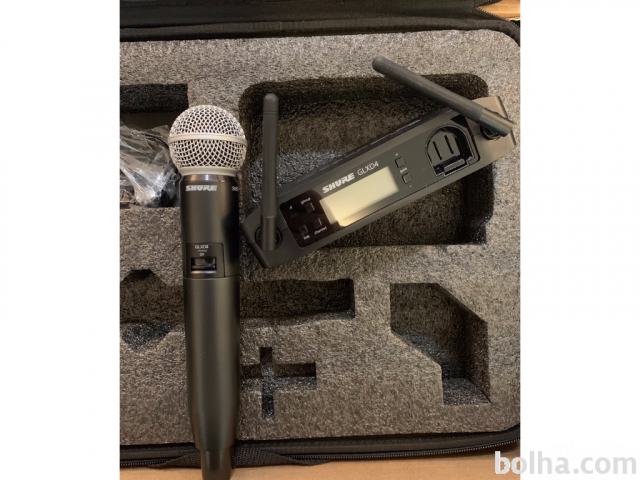 Shure GLXD SM58 brezžični mikrofon, 2 kosa