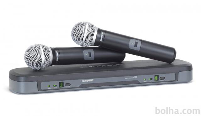 Shure PG288/PG58 Dual Vocal Wireless System