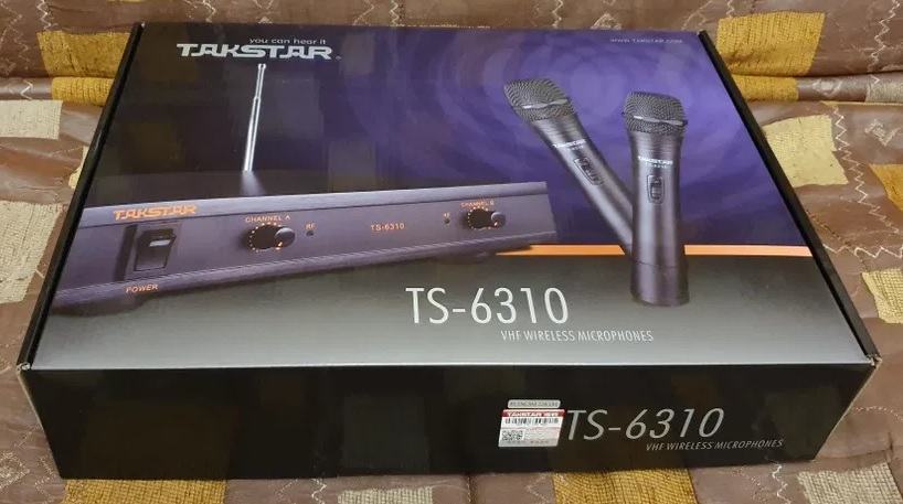 TAKSTAR TS-6310 odlični brezžični mikrofoni s reciverom, novo 90€