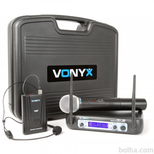 VONYX WM512C Daljinski brezžični naglavni mikrofon mikrofoni