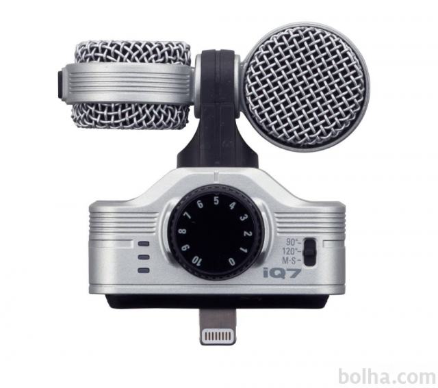ZOOM iQ7 Mid-Side Stereo Microphone for iPhone and iPad