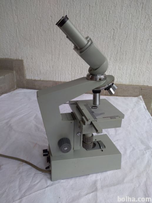 Carl Zeiss Jena mikroskop, model Laboval 2