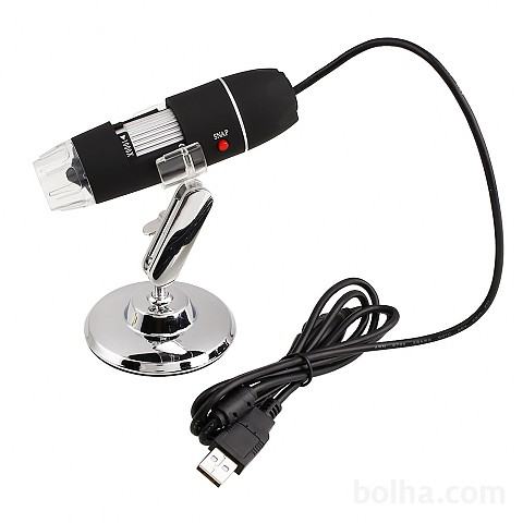Mikroskop digitalni USB model do 1600 x povečava