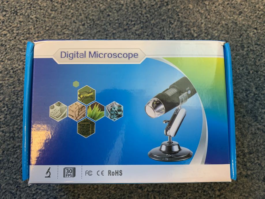 USB digitalni mikroskop - 1000x s stojalom
