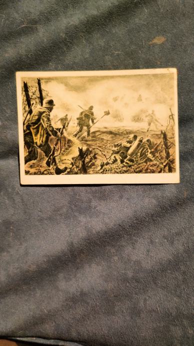 3.reich razglednica(vojaki v boju)