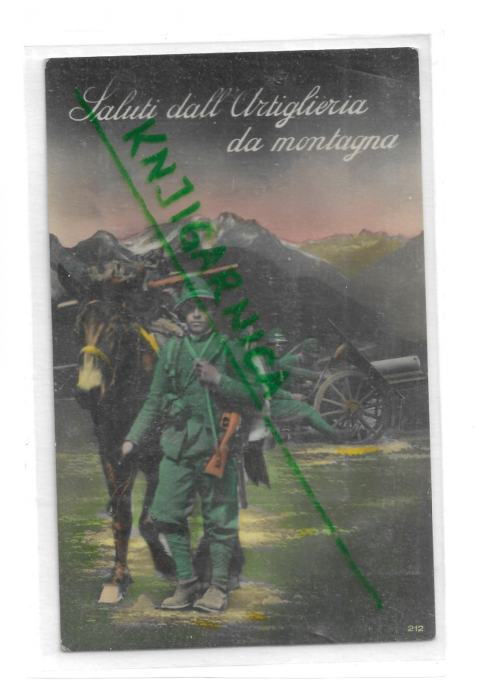 ITALIJANSKO GORSKO TOPNIŠTVO, 1920