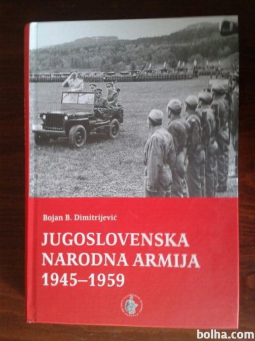 Knjiga JNA Jugoslovenska narodna armija 1945–1959