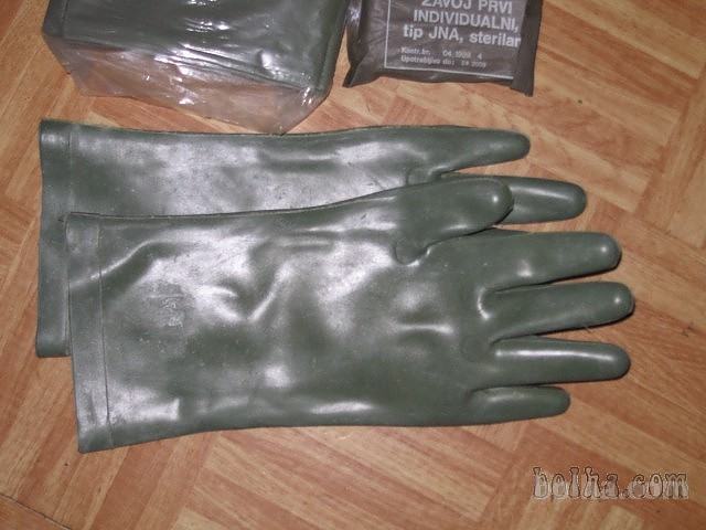 JNA vojaške zaščitne rokavice in palerina