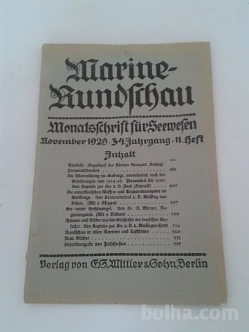 Marine-Rundschau - Novembar 1929.