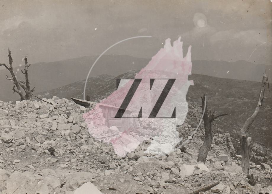 Soška Fronta - Sveta gora (Solkan) položaji Banjška planota WW1 (ZZ)