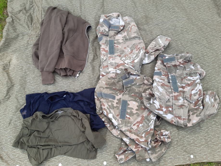 Vojaška oblačila,48 medium,komplet 30eur