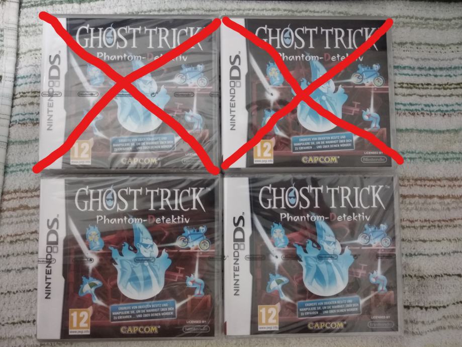 Ghost Trick Phantom Detective tovarniško zapakirana