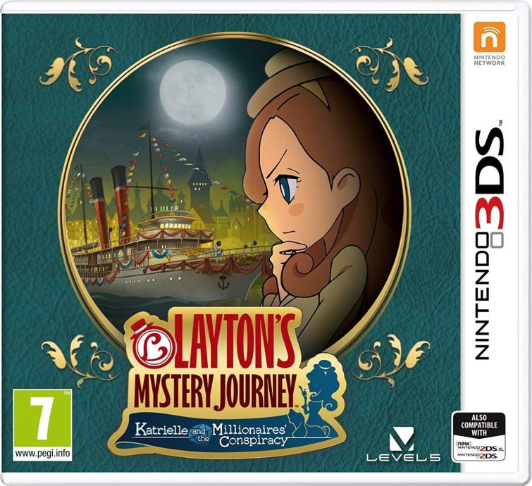 Layton's Mystery Journey: Katrielle and Millionaires Conspiracy za 3ds