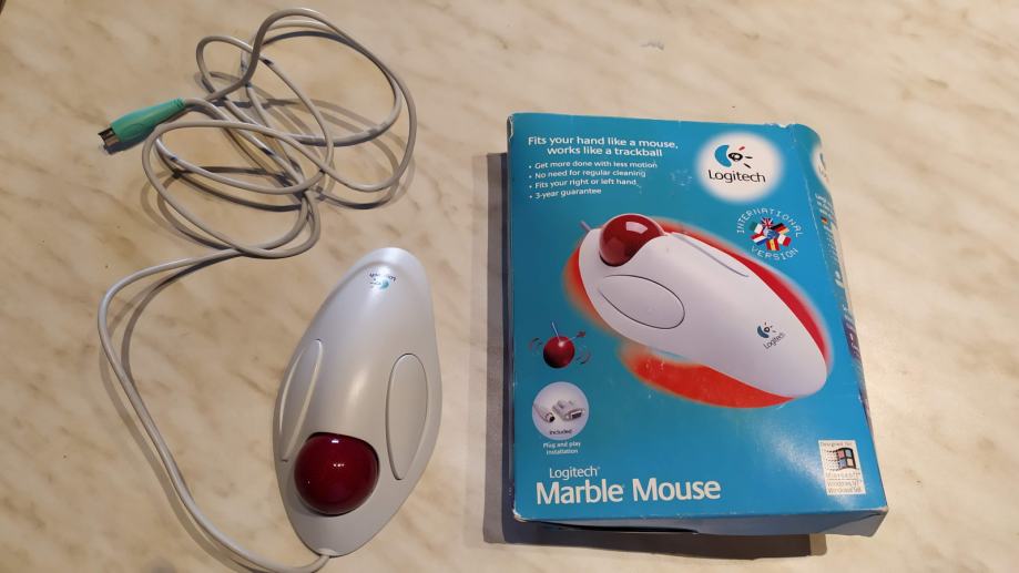 Miška Logitech Marble Mouse PS2