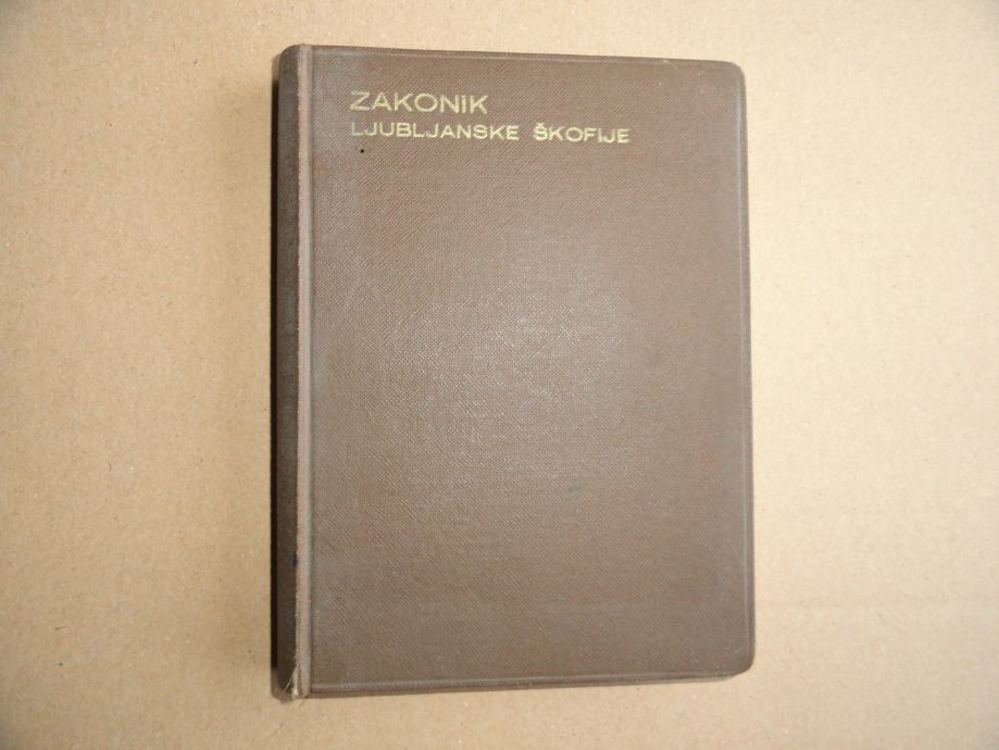 GREGORIJ ROŽMAN, ZAKONIK LJUBLJANSKE ŠKOFIJE, 1940