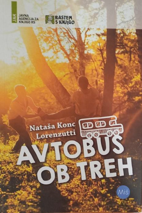 Knjiga Avtobus ob treh, Nataša Konc Lorenzutti