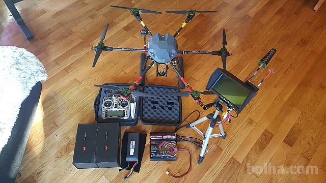 Dron / Hexacopter / Tarot 700PRO / FrSky Taranis / Turnigy Reaktor